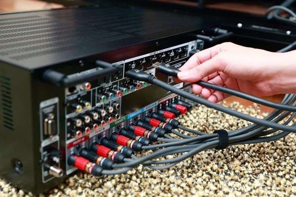 How to do home theatre wiring