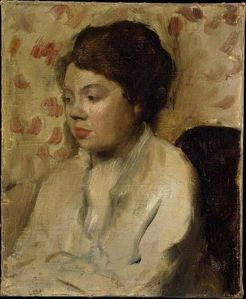 Portrait of a Young Woman by Edgar Degas