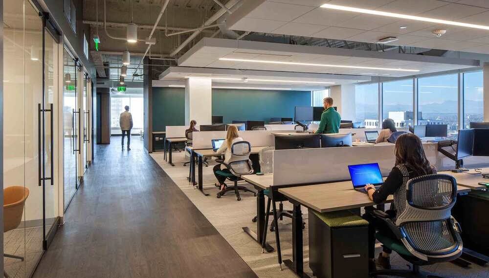 Open Desk Office Partitions