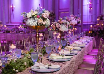 Reception Table Decor