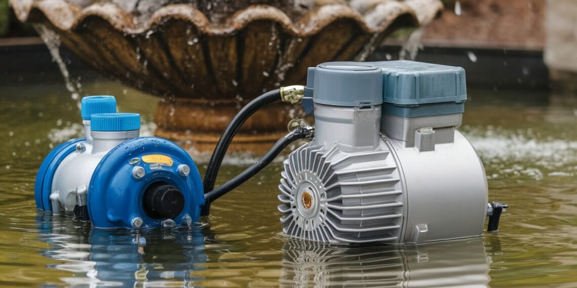 Pumps for Decorative Ponds and Waterfalls