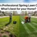 DIY vs Professional Spring Lawn Care